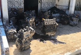 PM participa de operação e desarticula ponto de desmanche e comércio ilegal de veículos no Agreste