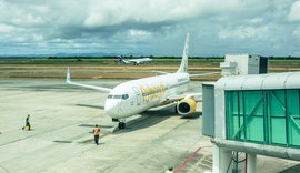 Número de assentos em voos internacionais cresce 134% em Alagoas