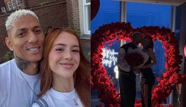 Richarlison fecha restaurante do 1º encontro para pedir Amanda em casamento
