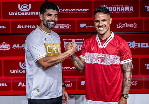 Após passagem pelo futebol ucraniano, Geovane é apresentado no CRB
