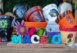 Estande #oArtesanatoÉmassa faz sucesso durante 1ª Feira Coop de Maceió