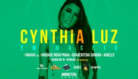 Revelação nacional do rap, Cynthia Luz se apresenta pela primeira vez em Maceió