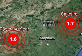 Alagoas registrou 28 tremores de terra em 2024, aponta boletim sísmico da UFRN