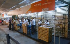 Visitante poderá encontrar produtos de diversos municípios alagoanos.