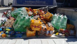 Visa apreende meia tonelada de alimentos impróprios em feira da Levada, em Maceió