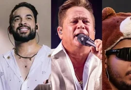 Leonardo, Henry e Mikael agitam bastidores do São João de Arapiraca