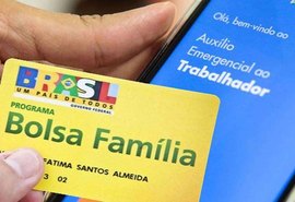 Beneficiários do Bolsa Família recebem hoje nova parcela do auxílio emergencial