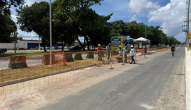 Ampliação da Durval de Góes Monteiro avança com novo trecho em acabamento