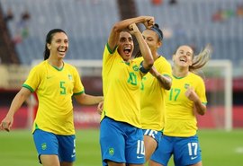 Com dois gols de Marta, Brasil estreia nas Olimpíadas com goleada sobre a China
