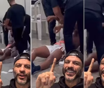 Bambam nocautea Davi Brito e debocha nas redes sociais
