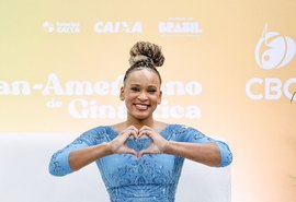 Rebeca Andrade volta às competições com ouro inédito no Pan-Americano