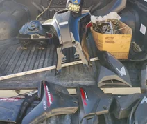 PM desarticula desmanche de motos na Cidade Universitária