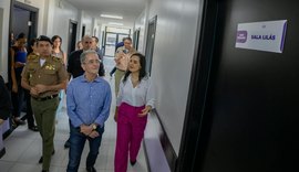Governador em exercício destaca avanços no Cisp da Mulher em Maceió
