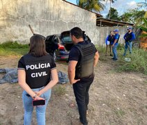 Polícia Civil realiza busca em chácara de Santa Luzia do Norte em caso de homicídio