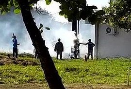 Vídeo: Incêndio na UFAL deixa prédios sem energia; confira