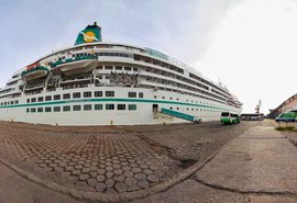 Primeiro navio de 2020 traz mais de 640 visitantes a Maceió