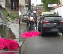 Mulher morre após passar mal na rua e ser atropelada em Maceió