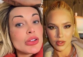 Andressa Urach joga a real sobre fotos sensuais de Virginia: 'Alguém avisa...'