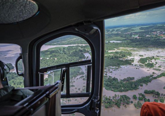 Defesa Civil atualiza números de desabrigados e desalojados em Alagoas