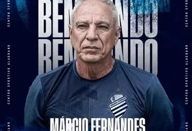 CSA oficializa Márcio Fernandes como novo técnico