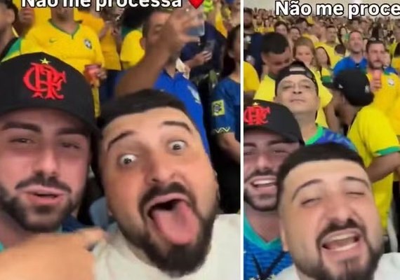 Torcedor que hostilizou Virginia no Maracanã tem rede social derrubada e pede desculpas