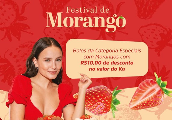 Sodiê Doces celebra a temporada do morango com promoção especial