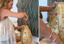 Ovo de R$ 20 mil: presente de Ana Paula Siebert gera polêmica