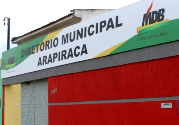 MDB AL inicia dissolução do diretório em Arapiraca