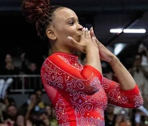 Rebeca Andrade conquista maior nota mundial no salto durante torneio no DF