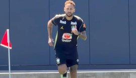 Neymar aparece em treino nos EUA após exames durante recuperação