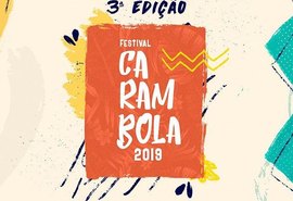 Festival Carambola promove 10 horas de shows no dia 6 de abril