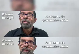 Vídeo: O silêncio do governador eleito