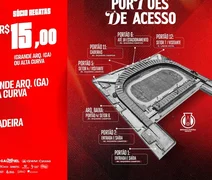 Ingressos para o jogo entre CRB e Atlético-GO, seguem à venda