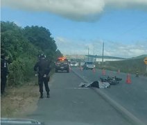 Guarda municipal colide em aninmal e morre em trágico acidente na BR-104