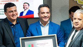 Paulo Dantas recebe título de cidadão honorário de Rio Largo
