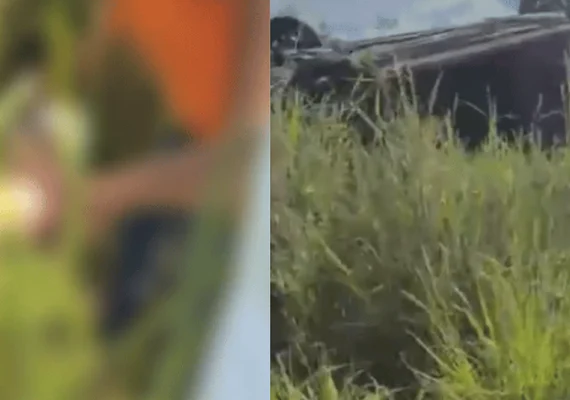 Motorista morre ao ser arremessado durante capotamento na BR-316