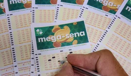Mega-Sena sorteia nesta quinta-feira prêmio acumulado em R$ 6 milhões