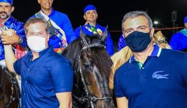 Durante a abertura da Expoagro, Marx Beltrão destaca a importância do setor em Alagoas