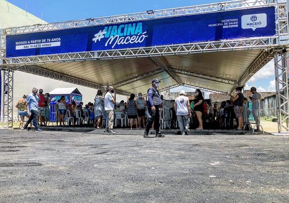 Maceió amplia imunização contra Covid-19 a partir de 60 anos neste sábado (10)
