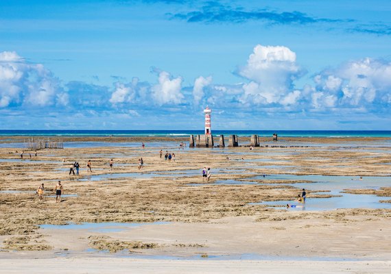 Praias de Alagoas estão entre as 15 melhores da América do Sul