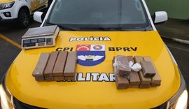 BPRv prende mulher de 25 anos e apreende mais de 10kg de drogas em Maceió