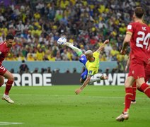 Com golaço de Richarlison, Brasil vence Sérvia por 2 a 0 em sua estreia na Copa