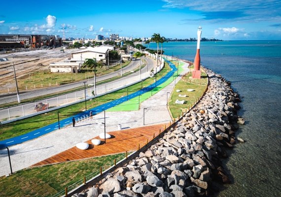 Nova Orla do Jaraguá vira novo atrativo turístico em Maceió