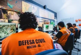Defesa Civil orienta população de Maceió sobre ventos fortes até domingo