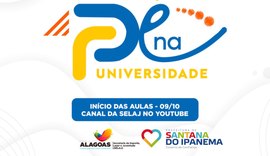 ‘Pé Na Universidade’ de Santana do Ipanema vai ofertar aulas gratuitas para jovens estudantes