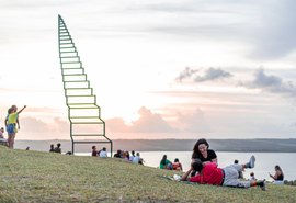 Escada Ilusória é mais um atrativo turístico no mirante da Santa Amélia