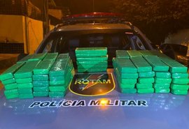 PM prende mulher que transportava maconha na Rodoviária de Maceió neste domingo (18)