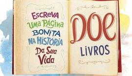 Biblioteca faz campanha de arrecadação de livros