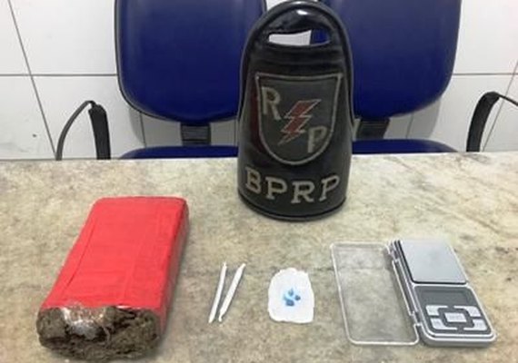 Força Tarefa prende indivíduo por tráfico de drogas no bairro Cidade Universitária