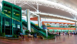 Fluxo de passageiros chega a 60% em aeroporto de Alagoas